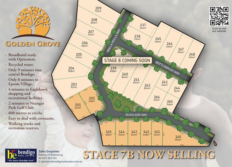 golden grove - stage 7b now selling